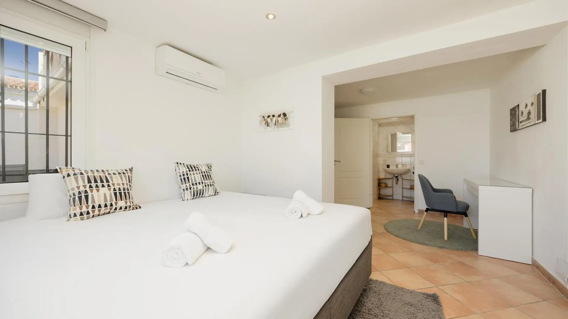 In The Second Line, Modern Beachfront Holiday Home In Costabella, Marbella
