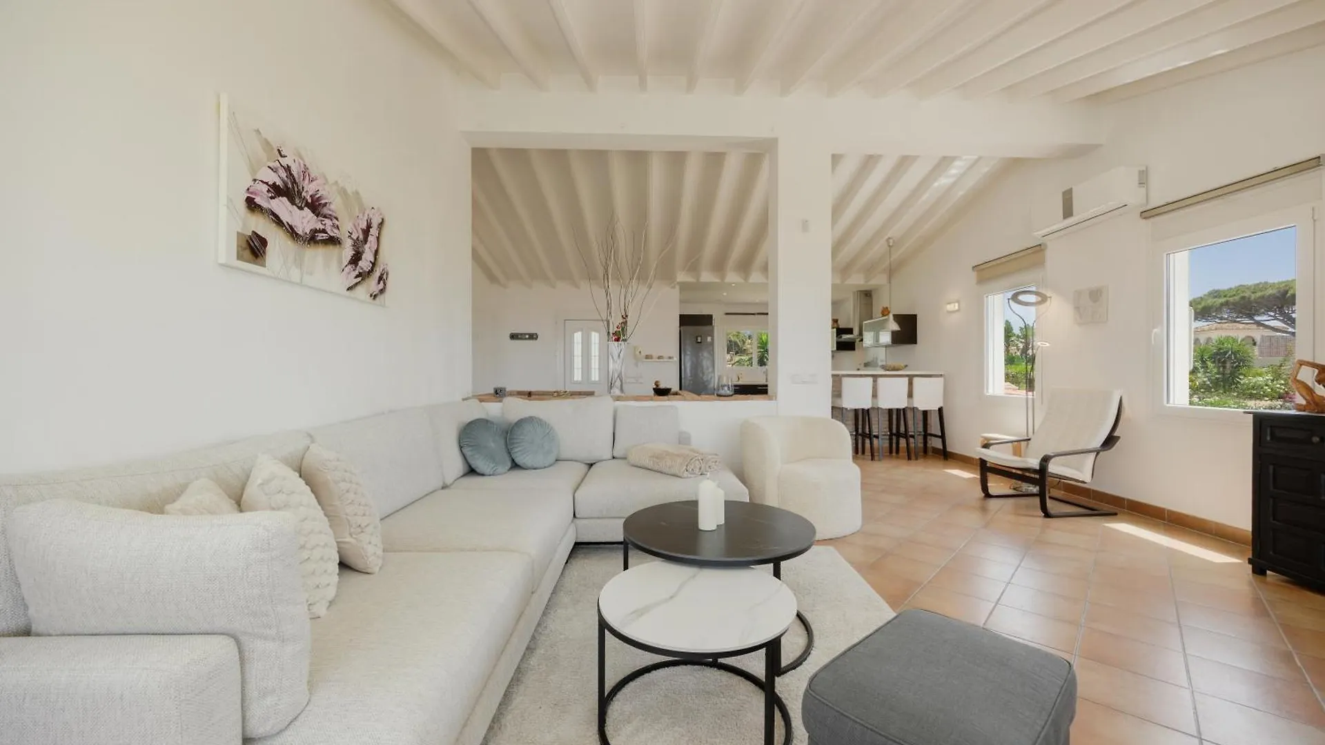 In The Second Line, Modern Beachfront Holiday Home In Costabella, Marbella