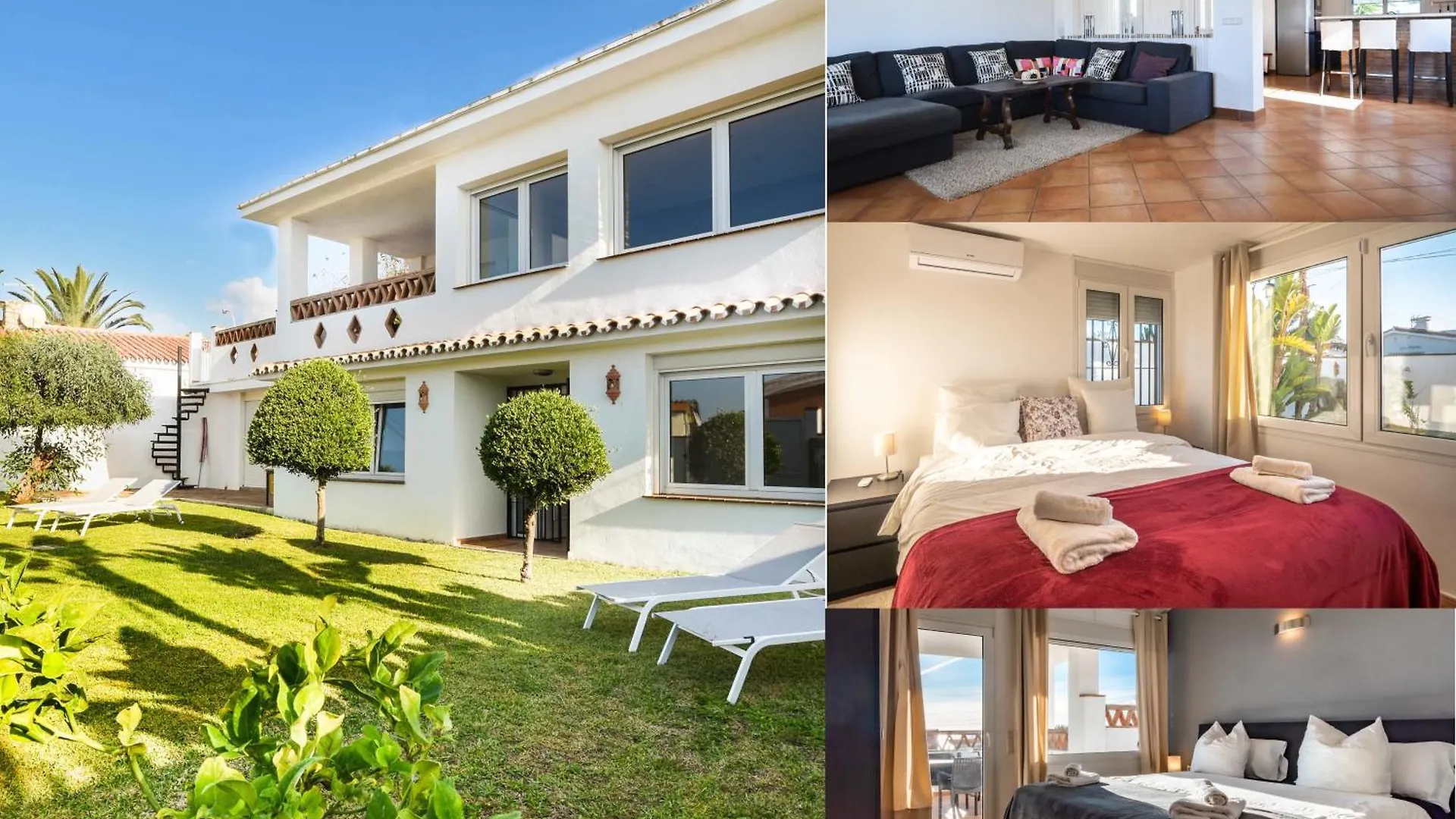 In The Second Line, Modern Beachfront Holiday Home In Costabella, Marbella
