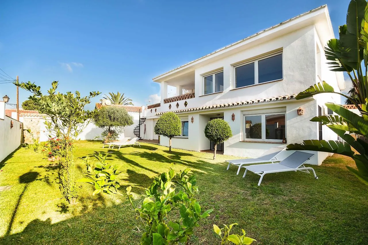 In The Second Line, Modern Beachfront Holiday Home In Costabella, Marbella